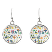 Motif floral moderne pour son art coloré chic