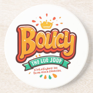 Boucy Crown Fun T-Shirt Getränkeuntersetzer