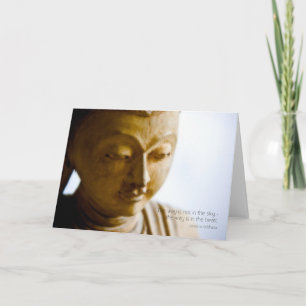 Bouddha ・ Carte Inspiration