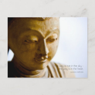Bouddha ・ Carte postale Inspirante