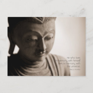 Bouddha ・ Carte postale Inspirante