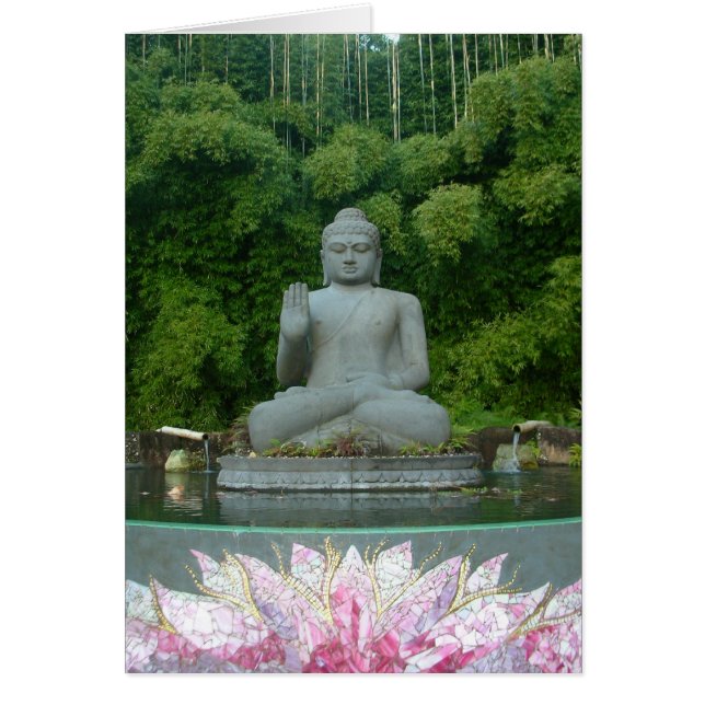 Bouddha dans la forêt de Bamboo (Devant)