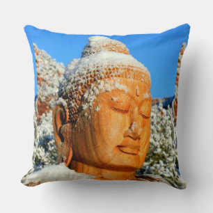 Bouddha dans le Coussin de neige