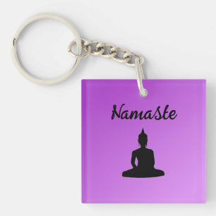 Bouddha pourpre Namaste