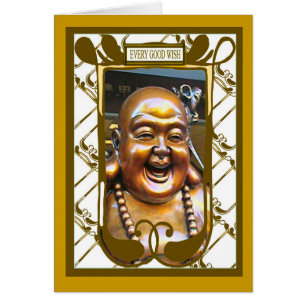 Bouddha riant, chaque bon souhait
