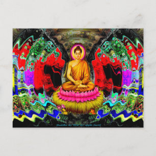 Bouddha Swirl - Carte postale