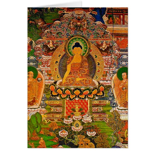 Bouddhisme bouddhiste de Bouddha bénissant le (Devant)