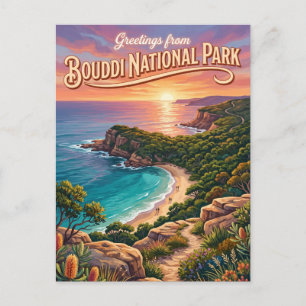 Bouddi Nationalpark Australien Postkarte
