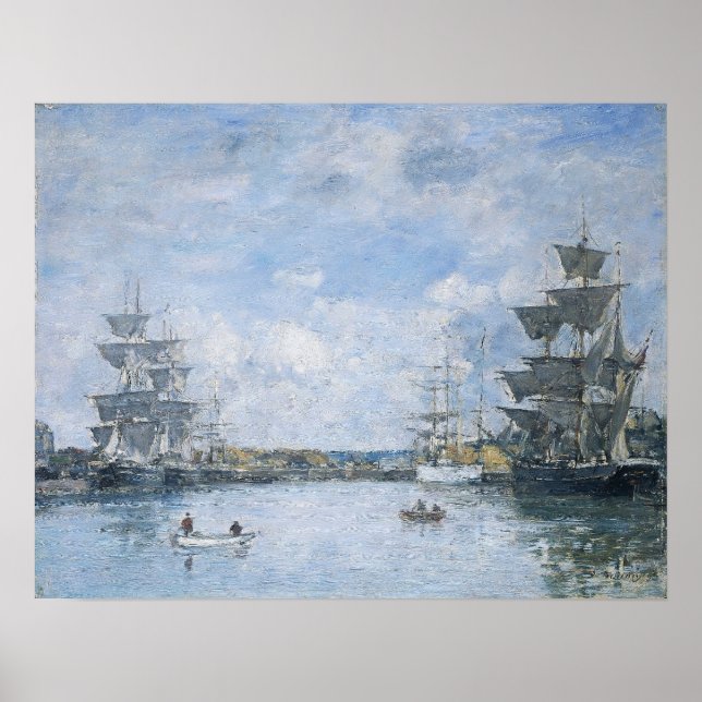 Boudin - Deauville 1893 Poster (Vorne)