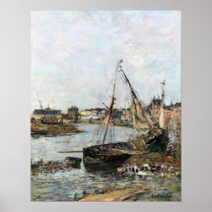 Boudin - Hafen von Trouville Poster