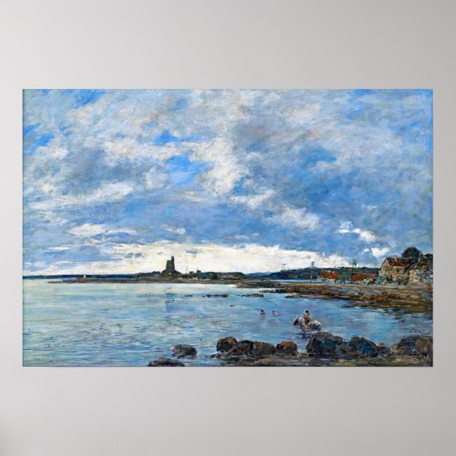 Boudin - St. Vaast-La-Hougue Poster (Vorne)