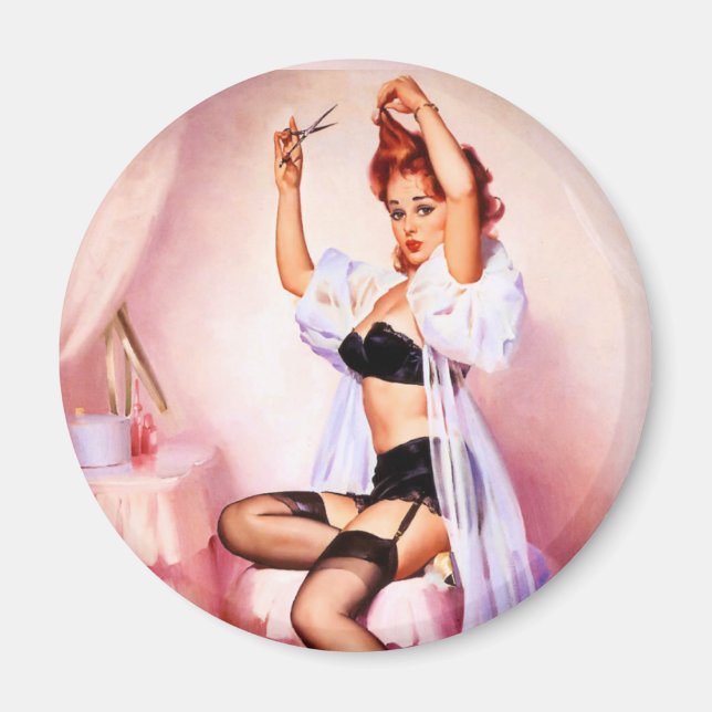 Boudoir-Button Magnet (Vorne)