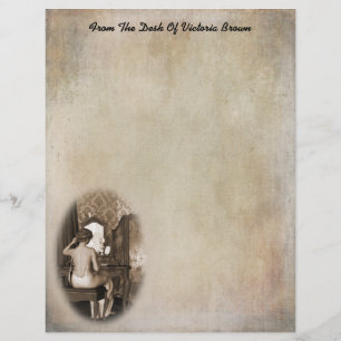 Boudoir Réflexion papier d'écriture