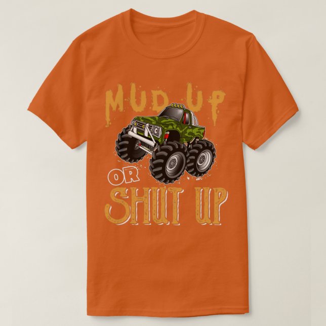 Boue Vers Le Haut Ou Fermer Monster Camion 4x4 Hor (Design devant)