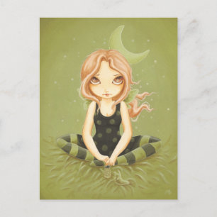 Boues de sel - Carte postale de limace de fée