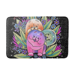 BOUFFE de BINDI PLAYDATE - caisse ou tapis de bain