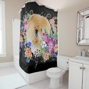 BOUFFE de DANSE de JARDIN - rideau ou affichage en