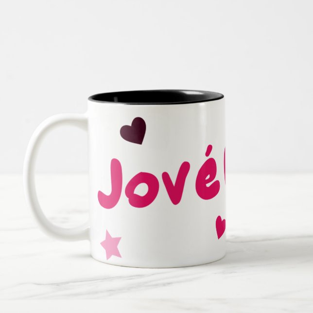 Boug de café personnalisé, Mug de lait, Boire (Gauche)