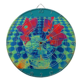 Bougainville-Image Dartscheibe