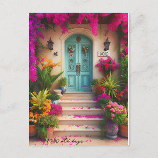 Bougainvillea Blume 1990 Postkarte