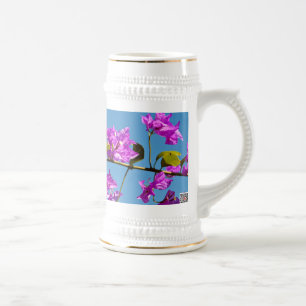 Bougainvillea-Blume Bierglas