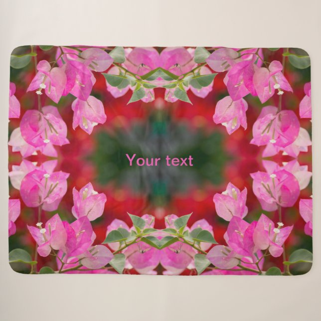 Bougainvillea Blume Sherpadecke (Vorderseite (Horizontal))