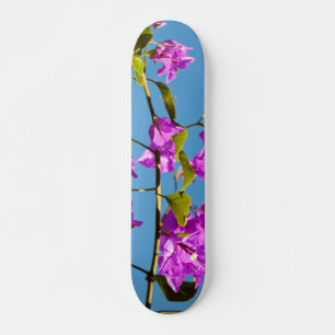 Bougainvillea-Blüten Skateboard