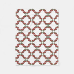 Bougainvillea Fleece Blanket