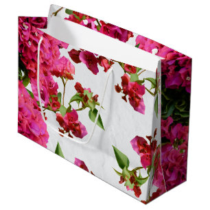 Bougainvillea Floral Griechische Insel am Mittelme Große Geschenktüte