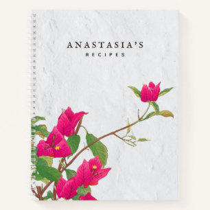 Bougainvillea Griechische Insel Rezept Kochbuch Notizbuch