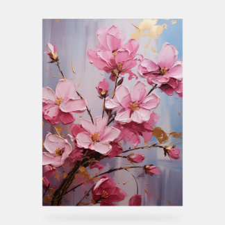 Bougainvillea - Impasto Floral Acrylschild