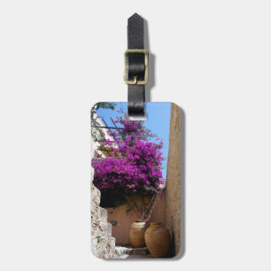 Bougainvillea in Amphorah Gepäckanhänger