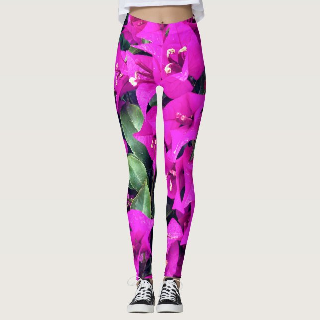 Bougainvillea Leggings (Vorderseite)
