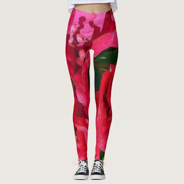 Bougainvillea Leggings schließen (Vorderseite)