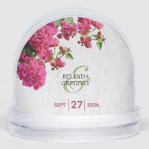 Bougainvillea Mittelmeer Griechische Insel Wedding Schneekugeln