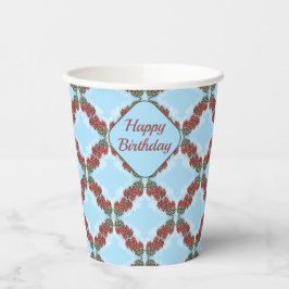 Bougainvillea Paper Cups Pappbecher