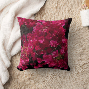 Bougainvillea Roter Tropischer Kletterstrauch Foto Kissen