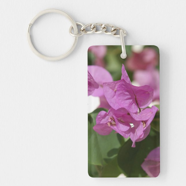 Bougainvillea Schlüsselanhänger (Vorderseite)