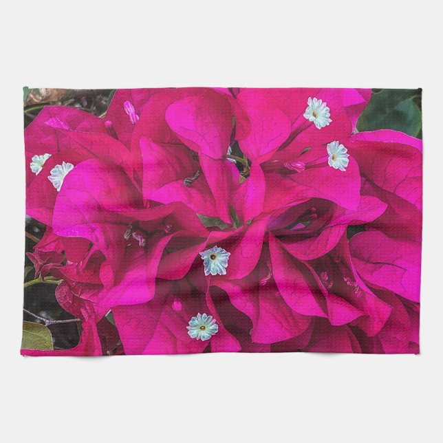 Bougainvillea Speaks for Itself Kitchen Towels Geschirrtuch (Horizontal)