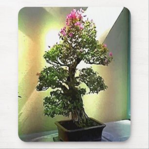 Bouganvilla-Bonsais-Baum Mousepad