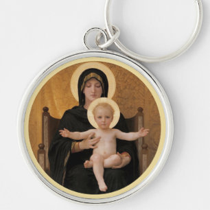 Bougereau Mary und Jesus Schlüsselanhänger