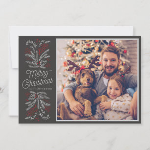 Boughs of Joy Christmas Holiday Carte Appartement