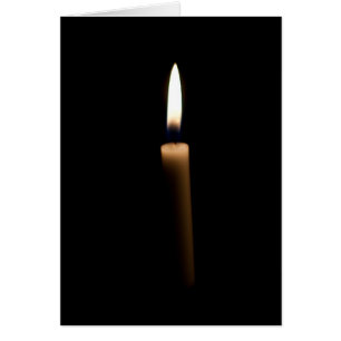 Bougie de Lit dans l'obscurité