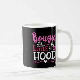 Bougie mit ein wenig Hood Funny Black Girls Kaffeetasse