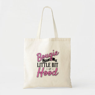"Bougie mit einer kleinen Hood Tote Tasche" Tragetasche