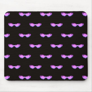 Bougie-Pink-Glitzer-Sonnenbrille Mousepad