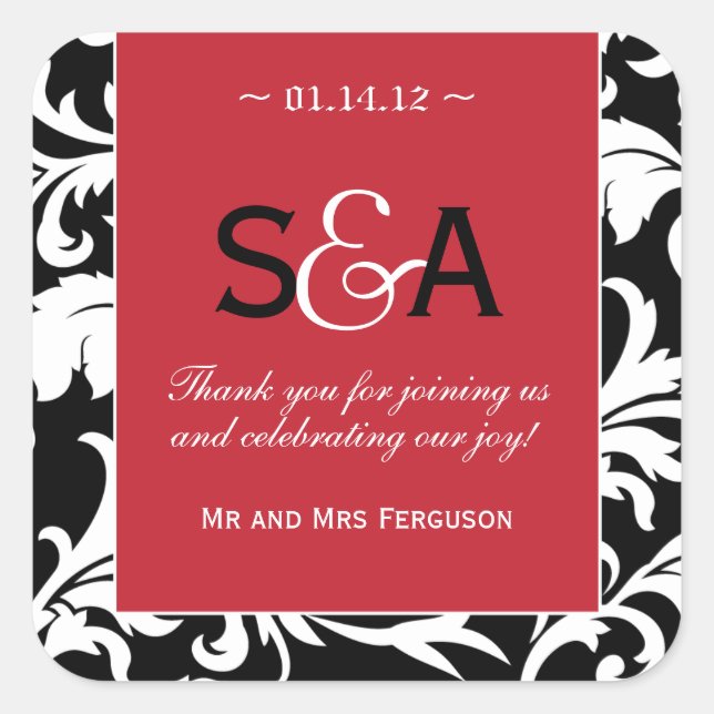 Bougie rouge riche - Stickers Favoriser (Devant)