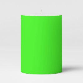Bougie verte néon 3x4 pour un éclairage d'ambiance