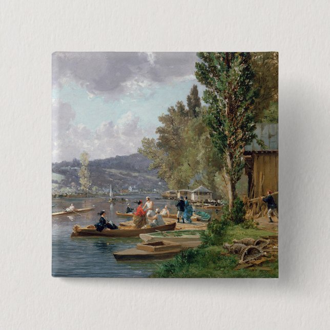 Bougival, 1873 button (Vorderseite)