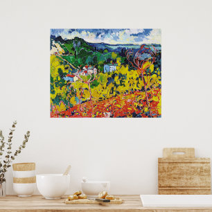Bougival Maurice de Vlaminck Poster